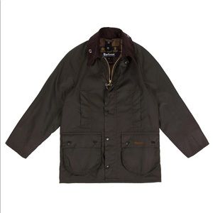Boys girls Waxed Barbour Coat size M